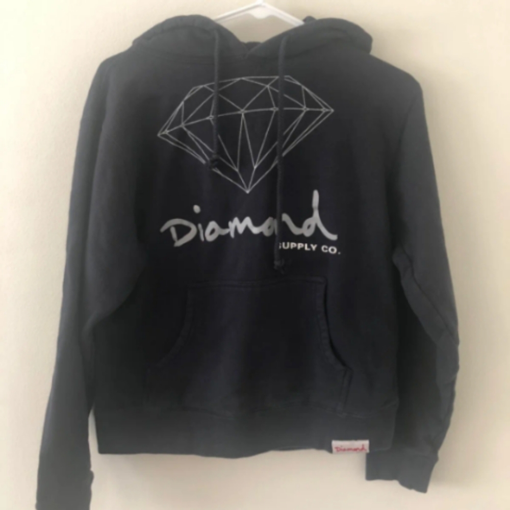 Diamond supply company hooded sweatshirt
